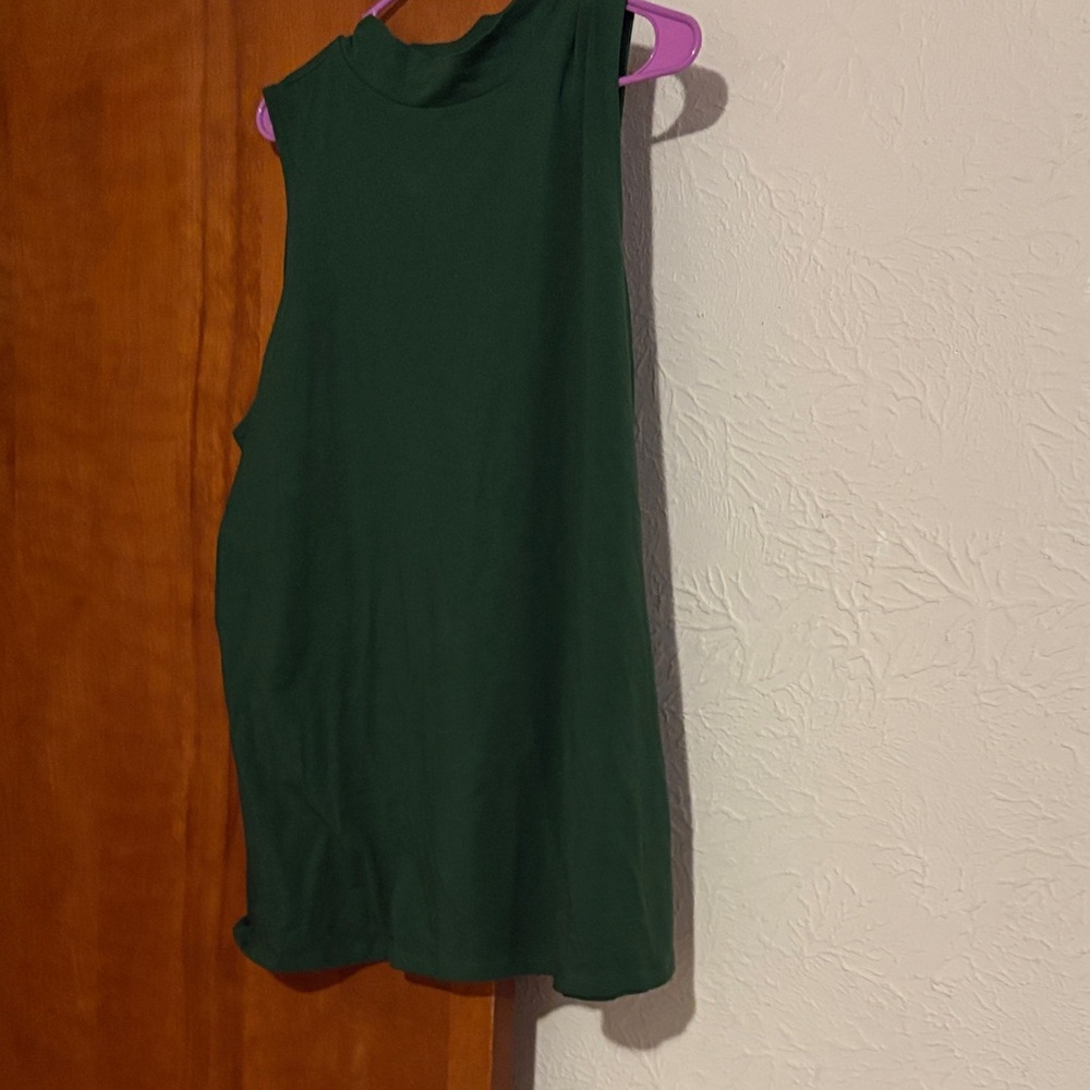 Torrid Dark Green Sleeveless Top